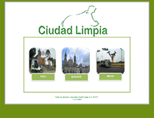 Tablet Screenshot of ciudadlimpia.com.co